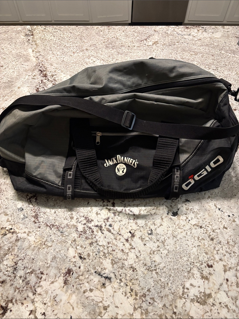 Very rare Jack Daniel’s Big Dome Duffel. Exc Cond.